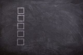 方块，黑色，黑板，检查表，黑板，列表，复选框，黑板