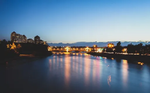 加拿大、卡尔加里、城市、桥梁、天空、蓝色、河流、水 加拿大、卡尔加里、城市、桥梁、天空、蓝色、河流、水