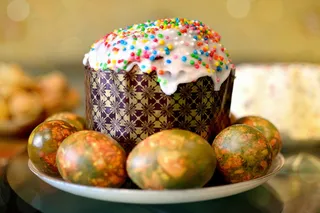 复活节，复活节蛋糕，鸡蛋，烘焙，釉料，食物，装饰，甜点