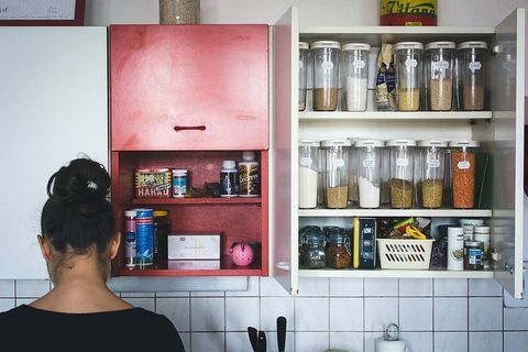 家中的复古厨房