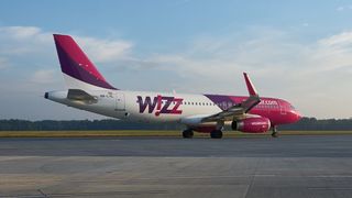 wizz、wizzair、飞机、空中客车、航空、机场、运输、旅游