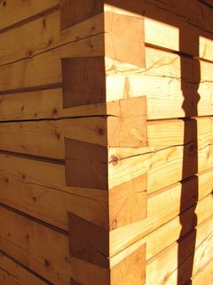 完美贴合，木质，温暖木质，小木屋，木质房屋，木质，紧密贴合，松木