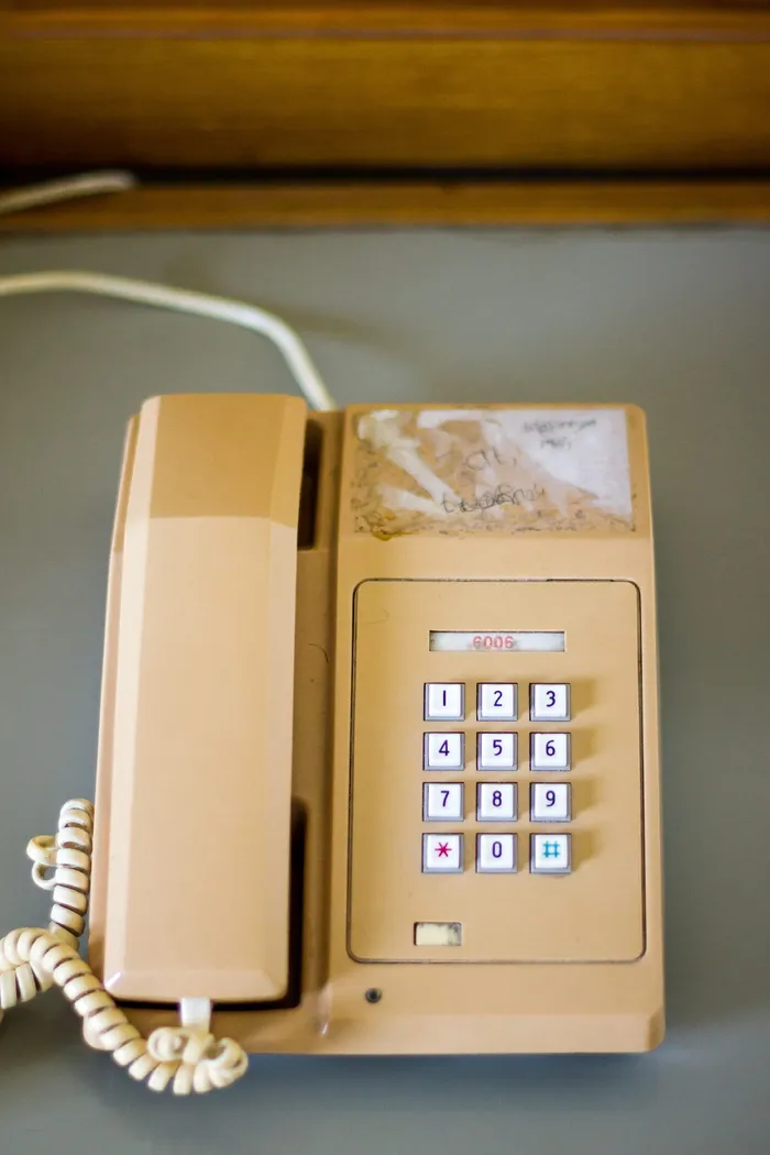 印尼泗水，房间，电话，棕色，复古，酒店，技术