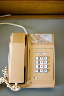 印尼泗水，房间，电话，棕色，复古，酒店，技术