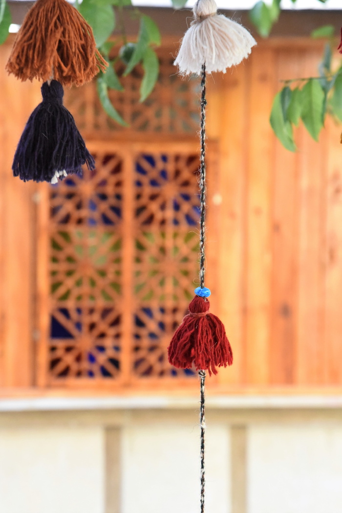 伊朗，设拉子，传统房子，注重前景，悬挂，无人，装饰，特写