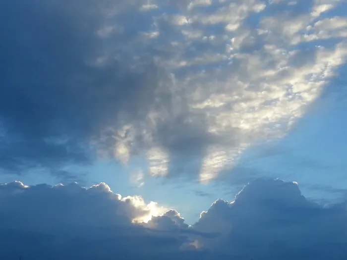 天空，云，日落，放松，云天，自然之美，风景自然，宁静