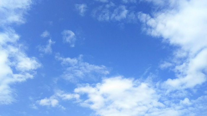 天空，蓝天，云，美丽，天空，蓝天，夏天，清新，自然