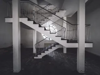 冰岛, Hallgrimskirkja, 雷克雅未克, 时钟, 时间, 楼梯, 架构