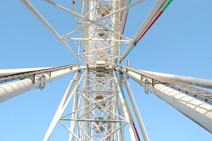 朝圣、景点、肾上腺素、圆形、天空、金属、建筑、建筑结构