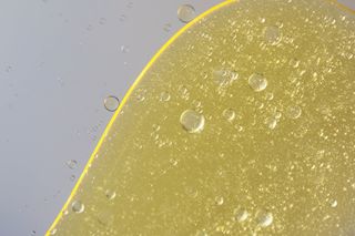 水包油，油眼，液体，抽象，纹理，宏观，油，封闭