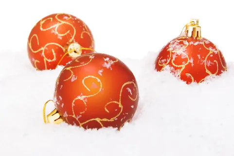 球、雪、光、孤立、墙纸、装饰、乐趣、白色