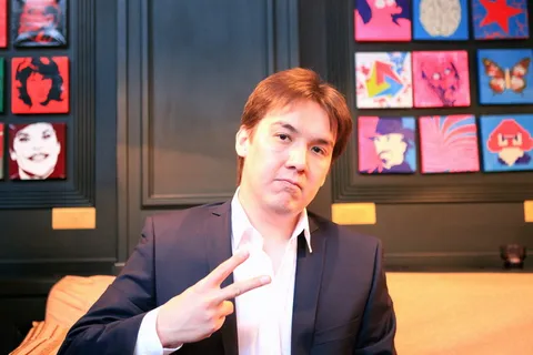 英俊，年轻，商人，男人，人，坐着，商人