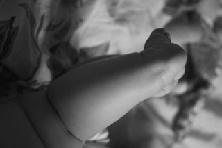 手指、人、人、婴儿、新生儿、手、脚趾、手腕