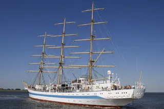 船舶，帆船训练船，帆船，帆船训练船mir，船舶，海事，桅杆，全装备船舶