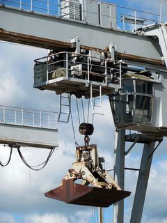 挖掘机、起重机、夹具、工业、机器、加热设备、加工、工作