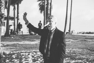 威尼斯海滩，美国，半月湾，李，洛杉矶，威尼斯，嗨，伙计