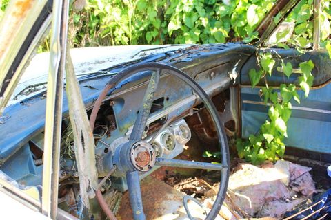 旧，自然，生锈，废弃，生锈，侵蚀，老化，老化