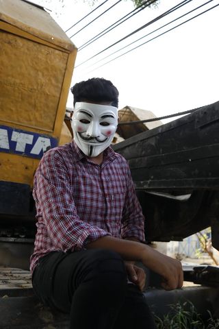 肖像, 摄影, 年轻, 人, 照片, 脸, 相机, 头发