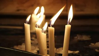 蜡烛，深色，教堂，烛光，宁静，温暖，火焰，光