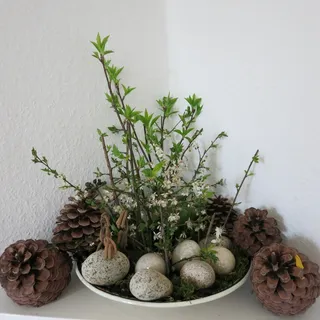 复活节问候语，复活节彩蛋，彩蛋，春天，复活节，复活节快乐，装饰，石头