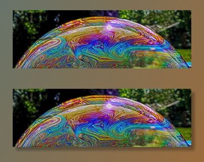 肥皂泡，彩色，五颜六色，彩虹色，kunterbunt，多色，无人，特写