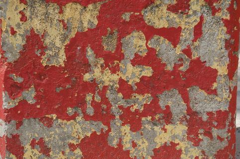 图案、结构、红色、混凝土、薄片、油漆、纹理、背景