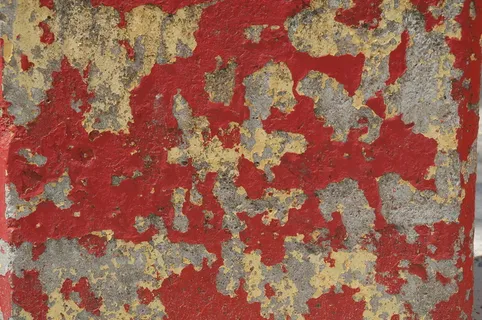 图案、结构、红色、混凝土、薄片、油漆、纹理、背景