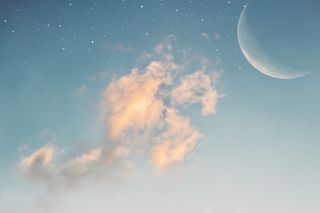 波多黎各，天空，云天，自然之美，月亮，太空，风景-自然，天文学