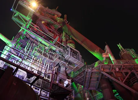 德国,杜伊斯堡,兰德沙夫特公园,钢铁厂,工业,工业,钢铁 德国,杜伊斯堡,兰德沙夫特公园,钢铁厂,工业,工业,钢铁