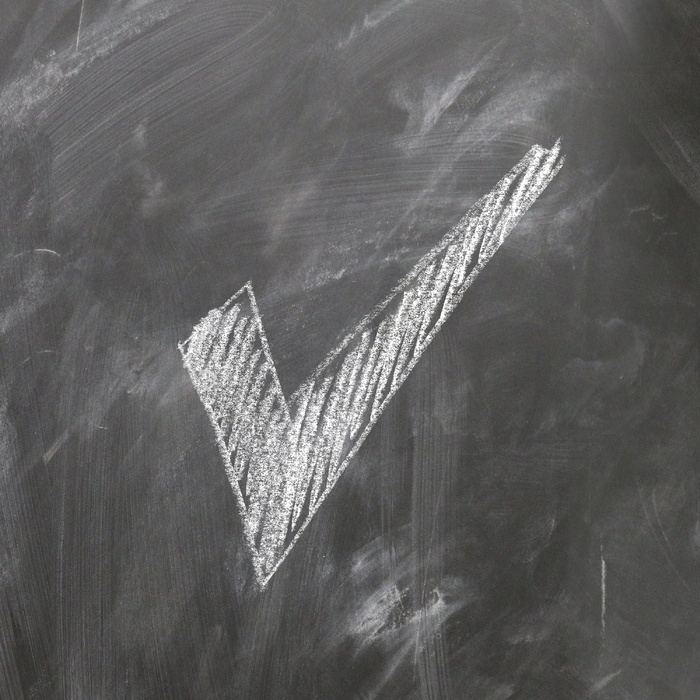 白色，检查插图，黑色，黑板，黑板，黑板字体，钩子，检查标记