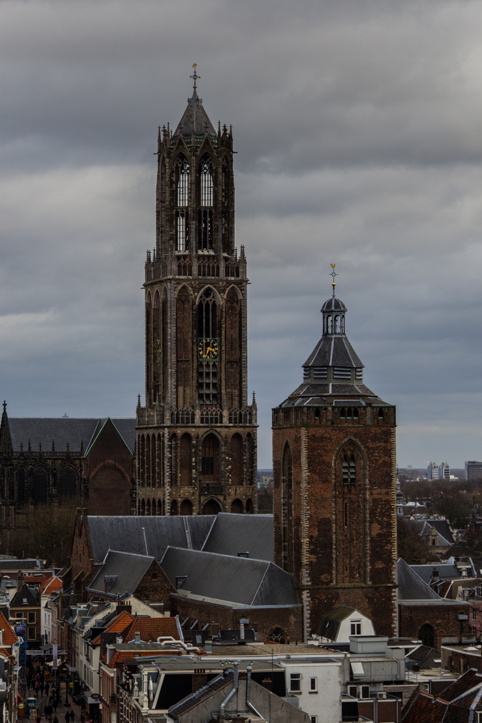 乌得勒支，dom tower，center，tower，church，church tower，architecture，Build structure