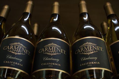 三个Carmenet California瓶子