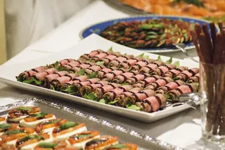 自助餐，肉，吃，食物，开胃，盘子，餐，受益于