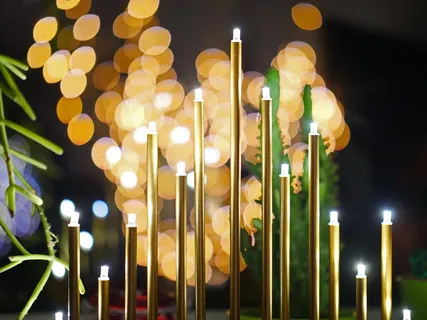 降临灯，窗户，装饰，灯，led，装饰，圣诞节前，沉思