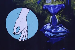 涂鸦，好的，好的，蓝色，创意，艺术和工艺，没有人，特写