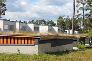 埃斯波，matinkylä，芬兰，绿色屋顶，建筑，景观建筑，建筑结构，植物