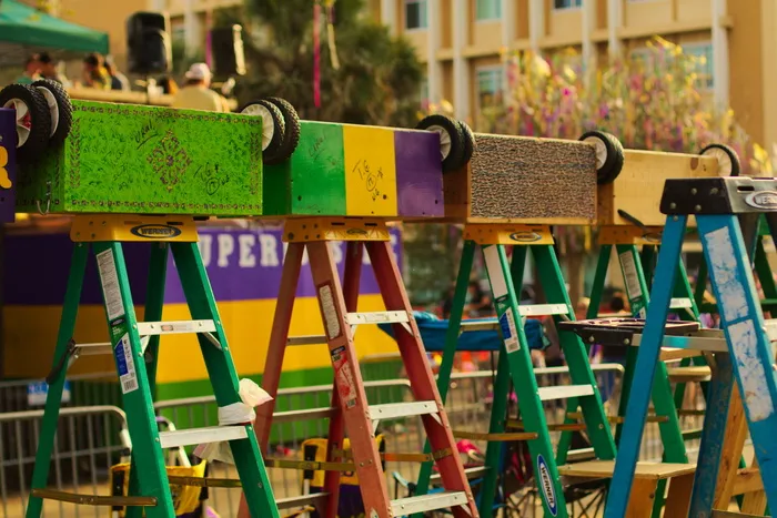 狂欢节，狂欢节，无人，聚焦前景，多色，金属，特写