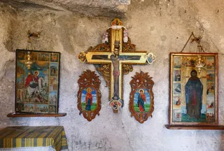 修道院，洞穴修道院，隐士，保加利亚，鲁斯，东正教，保加利亚东正教，祈祷室