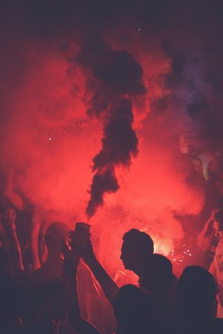 埃及, 红, 黑色, 庆典, 抽烟, 照片, 派对, 2017