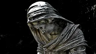 女性形象、悲伤、隐私、艺术和工艺、人类表现、雕塑、表现、雕像