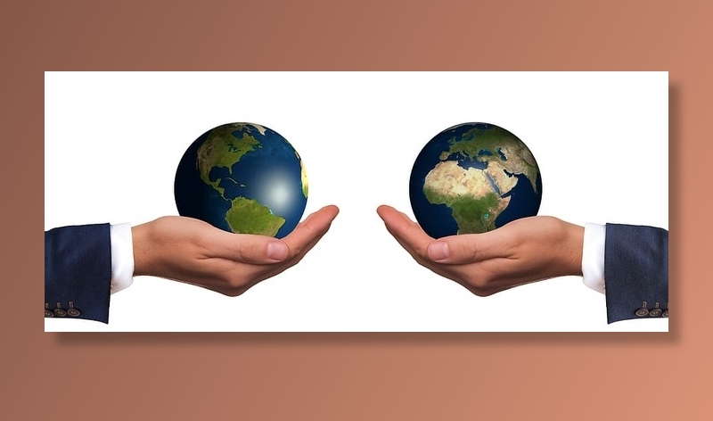 全球、非洲、美洲、欧洲、亚洲、展示、比较、方法