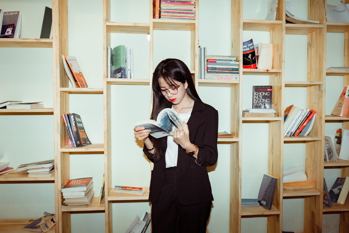 女人, 书籍, 女孩, 学校, 成人, 书柜, 业务, 咖啡厅