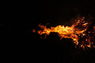 燃烧, 火, 火-自然现象, 热-温度, 火焰, 运动, 运动模糊, 橙色