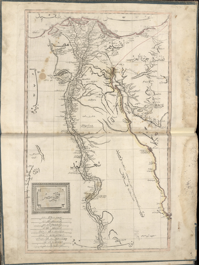 1803 年奥斯曼埃及塞迪德地图集