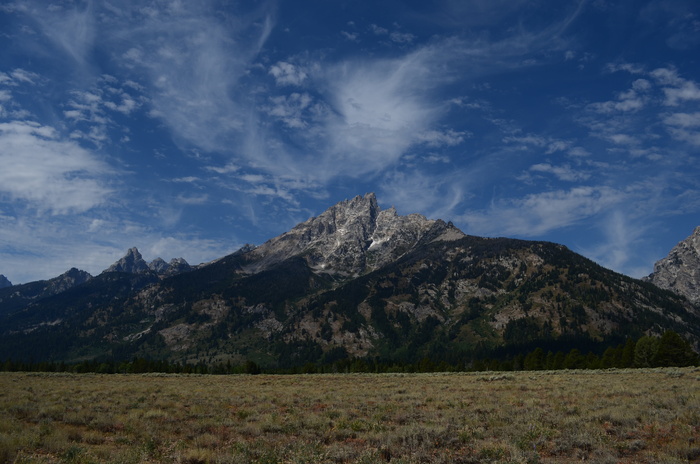 草，风景，山，自然，落基山，风景，天空，风景