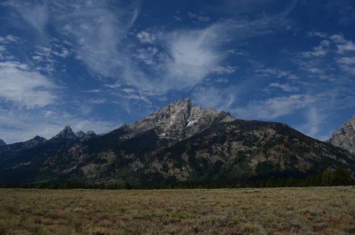 草，风景，山，自然，落基山，风景，天空，风景