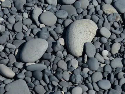 特写，照片，石头，冰岛，火山作用，景观，碎石，岩石