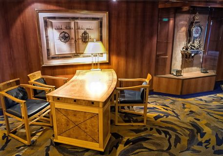 办公桌, 船, 椅子, 巡航, 入口, 光, 旅行, 室内