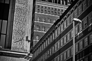 建筑、建筑物、窗户、城市、立面、古城、砖块、市中心