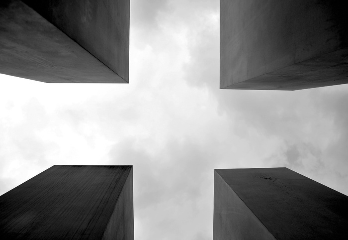 黑白, 建筑, 建筑, 天空, 建筑结构, 建筑外观, 云-天空, 低角度视图